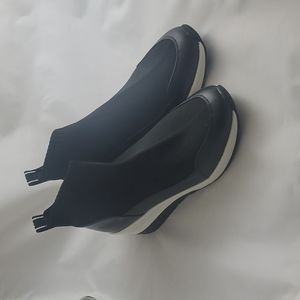 Women's Skyler Wedge Bootie Sock Sneakers